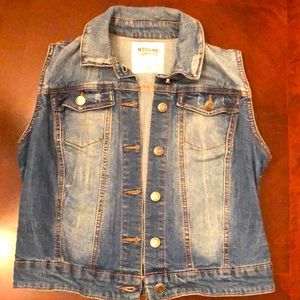 Mossimo Denim Vest